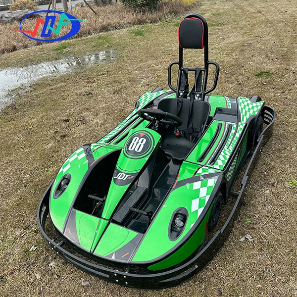 Go-kart alla deriva a 360 gradi
