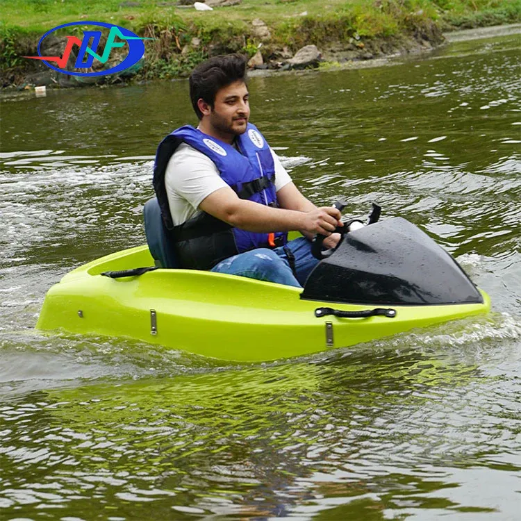 Barca per kart in fibra di vetro elettrica