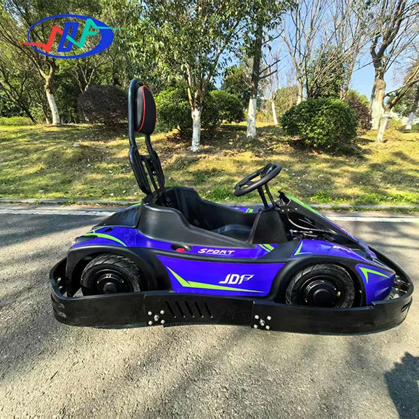 Go-kart con freno e farfalla regolabili